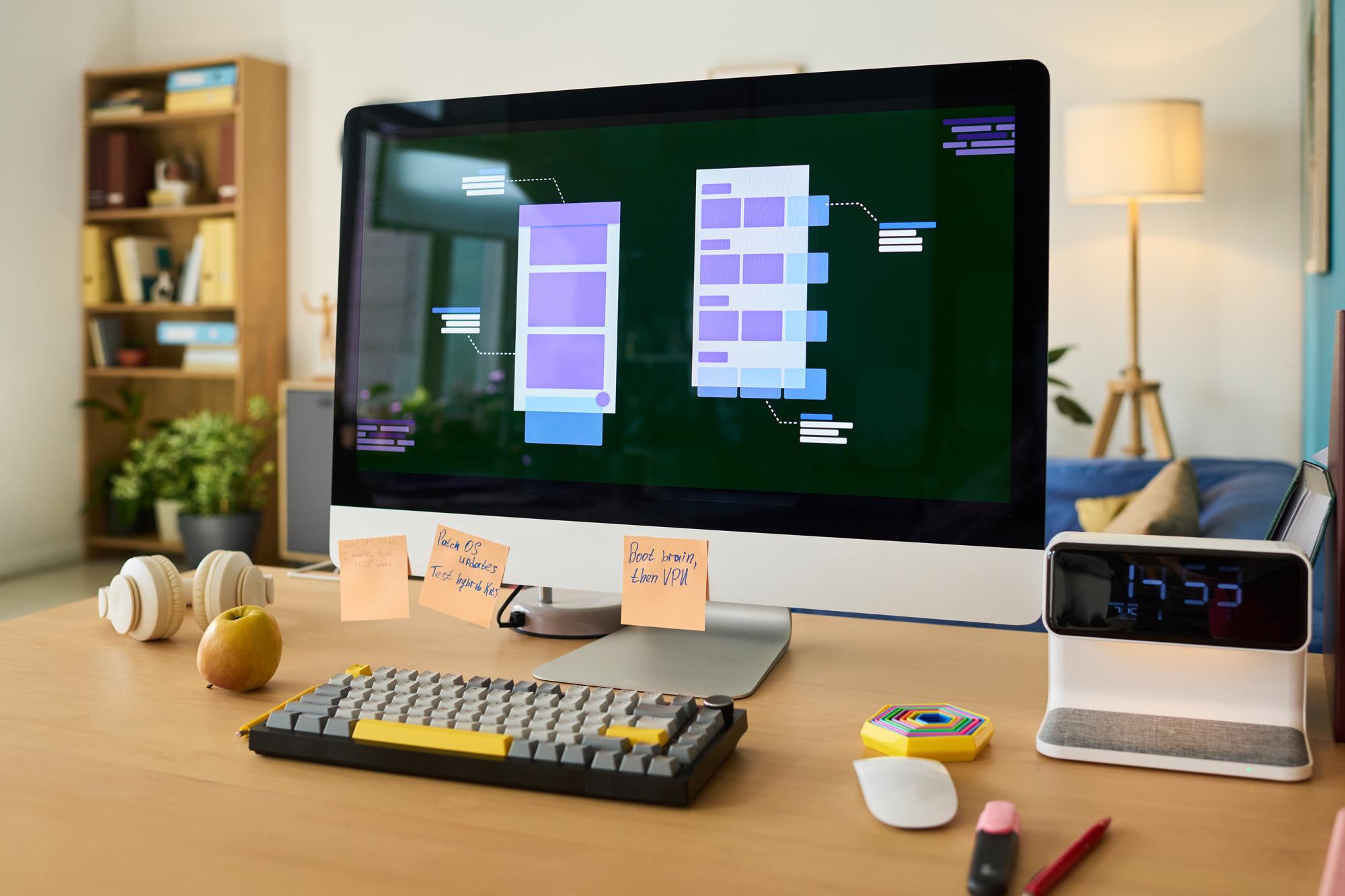 Prototype build deployment screen